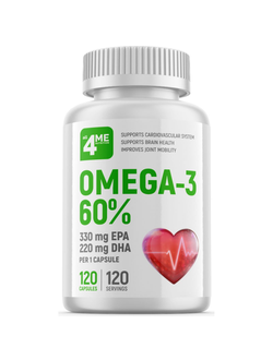 ОМЕГА- 3 60% (120 капсул) 4 МЕ