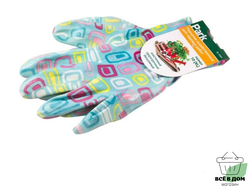 Перчатки садовые PARK EL-F001, размер 10(XL), полиэстер+нитрил