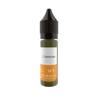 Hanafy Corrector № 3 (Олива) Корректор для татуажа
