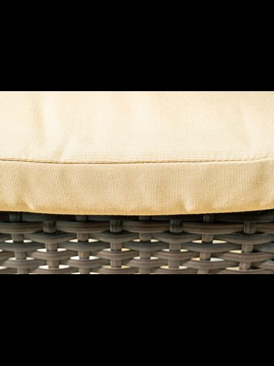 Плетеное кресло AROMA темно-коричневое