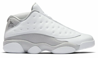 Nike Air Jordan Retro 13 (белые с серым)