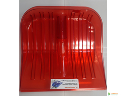 Лопата снеговая особо прочная из поликарбоната 430х420 мм без черенка