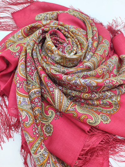 Павловопосадский платок Нарядная 1997-5