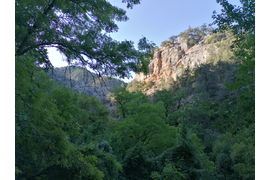 Чернореченский каньон, река Черная