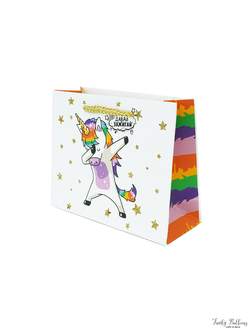 Пакет подарочный "Давай зажигай. Единорог"