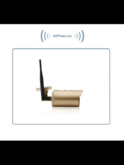 Уличная WiFi/LAN телекамера выходом для подключения микрофона (аудио канал), Full HD 2MP  (-30)