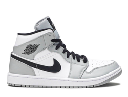 Nike Air Jordan Retro 1 Mid Gray (Серые с белым)