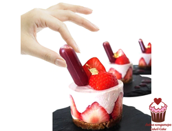 Пипетка короткая (соус капсула) 10 шт., пластик