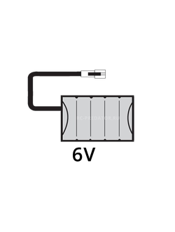 АККУМУЛЯТОР 6V NI-MH/CD