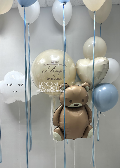 Комплект на выписку мальчика №15