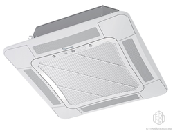 Панель для кассетного внутреннего блока мульти сплит системы Electrolux EACP/I-650 FMI_ERP панель для касс. EACC I-12/18FM