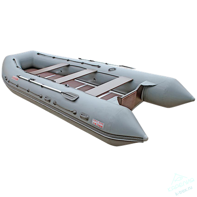 Лодка ПВХ Мнев и К Титан-480 Серая