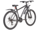 Горный велосипед RUSH HOUR RX 705 DISC ST 21ск черный, рама 18