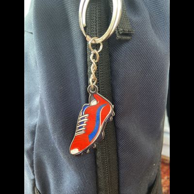 БРЕЛОК Бутса (МЕТАЛЛИЧЕСКИЙ ПЛОСКИЙ ДВУСТОРОННИЙ)