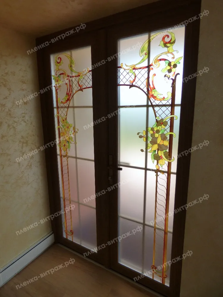 Витражная пленка на окна-10