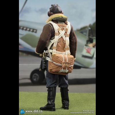 Британский пилот (Том Харди, "Дюнкерк")  - Коллекционная фигурка 1/6 WWII British Pilot Squadron Leader – Tom (K80187) - DID