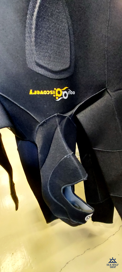 Гидрокостюм неопрен 3мм AquaDiscovery Анатомик титан р.44/46, б/у