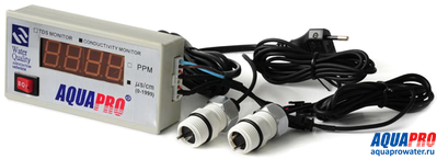 Панельный измеритель солесодержания AquaPro TDS-D2