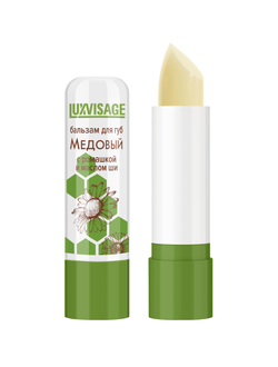 Бальзам для губ Медовый с ромашкой и маслом ши LUX VISAGE