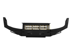 Передний силовой бампер серии Трофи на Chevrolet NIVA 2009-2020 (02.006.03)