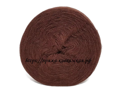 Рассказовская пряжа акрил  цвет  коричневый