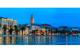 Город Сплит - столица Средней Далмации Транспорт- комфортабельный автомобиль (1-3 человека)