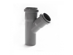 Тройник канализационный 40*40 45гр [1194]