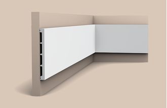 Плинтус SX168 SQUARE - 15,1*1,4*200см