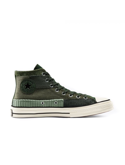 Кеды Converse Chuck 70 Patchwork зеленые