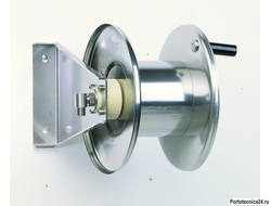 Барабан ручной для рукава 20м. 1/2" (кр.)  1/2"ш. 1/2"ш. 200 бар.