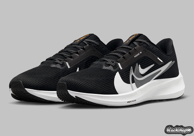 NIKE AIR ZOOM PEGASUS 40 BLACK-WHITE (40-45)
