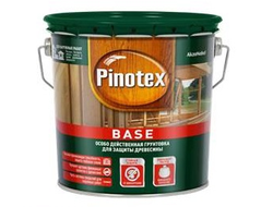 Pinotex Base грунтовка для внешних работ деревозащитная бесцветная