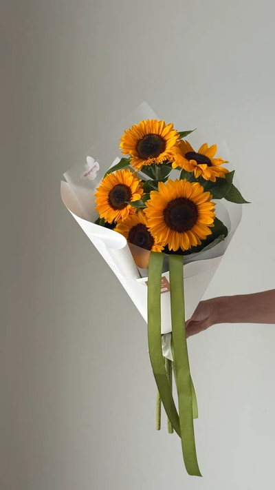 Моно букет цветов № 562