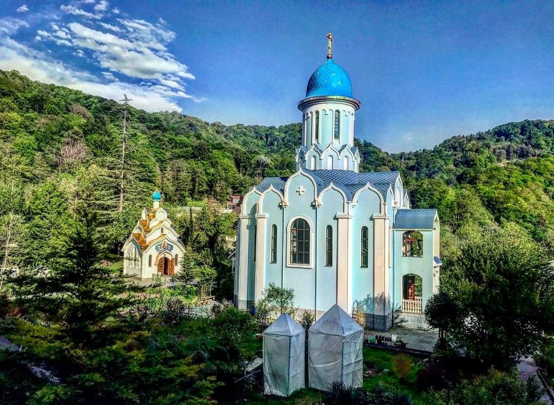 Храмы ✞ Троице-Георгиевский женский монастырь, город Сочи село Лесное