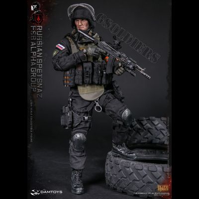 Спецназ ФСБ "Альфа" - Коллекционная ФИГУРКА 1/6 scale RUSSIAN SPETSNAZ FSB ALPHA GROUP (78064) - DAMTOYS