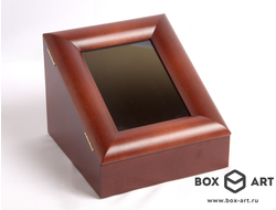 шкатулка со стеклом на заказ, футляр из дерева, сувенирная шкатулка на заказ, футляр на заказ