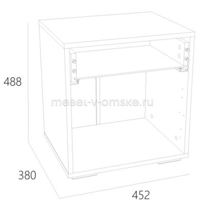Тумба прикроватная Summit (Саммит)-013.61