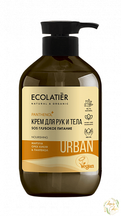 КРЕМ ДЛЯ РУК И ТЕЛА SOS В АССОРТИМЕНТЕ, ECOLATIER, 400 ML