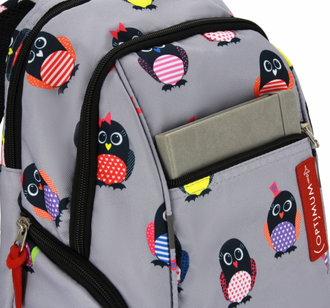 Школьный рюкзак Optimum City 2 RL, пингвины