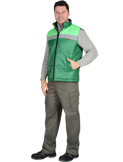 Жилет "СИРИУС-ОЗЕЛЕНИТЕЛЬ"  СОП 50 мм