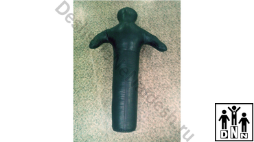 манекен борцовский натуральная кожа одноногий