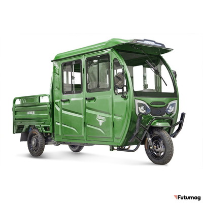 Грузовой электротрицикл Rutrike Рейс 1300 60V1200W зеленый