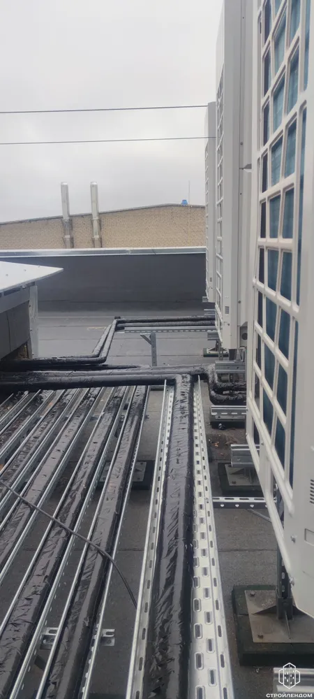 Монтаж VRV и ККБ системы 