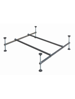 Каркас для стального поддона 80x80 с поперечиной