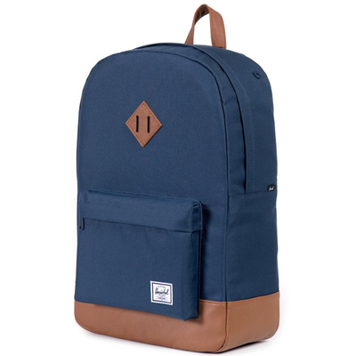 Рюкзак Herschel Heritage Navy/Tan Synthetic Leather