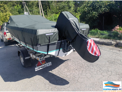 Тент на  катер YAMAHA str-16