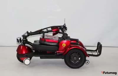 Трицикл GreenCamel Кольт 312 (48V 12Ah 300W) Красный