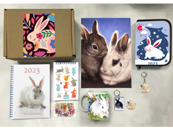 Боксы год Кролика