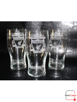 Бокал с гравировкой Liverpool