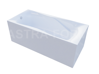Astra-Form ванна Вега Люкс Solid Surface 170/80 см белая матовая